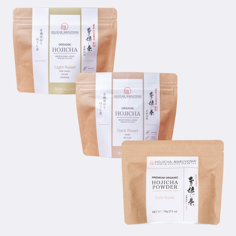 Premium Organic Hojicha Assortment (5% Discount)